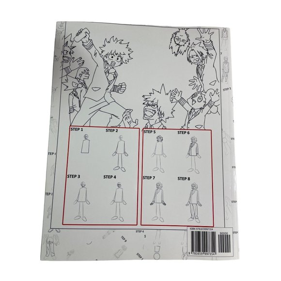 My Hero Academia How to Draw Paperback - Picture 2 of 6
